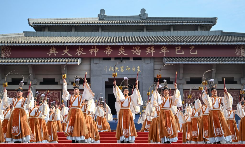 จีนจัดพิธีบูชาบรรพบุรุษที่เมืองสุยโจว สะท้อนประเพณีวัฒนธรรม