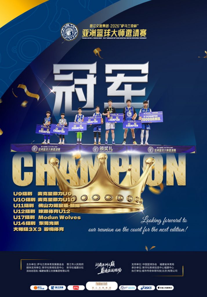 ศึกยัดห่วงเอเชีย “ซามารันช์ คัพ 2026” ปิดฉากยิ่งใหญ่ ณ เมืองจิ้นเจียง มณฑลฝูเจี้ยน